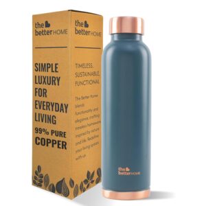 Pure Copper Water Bottle with Sipper